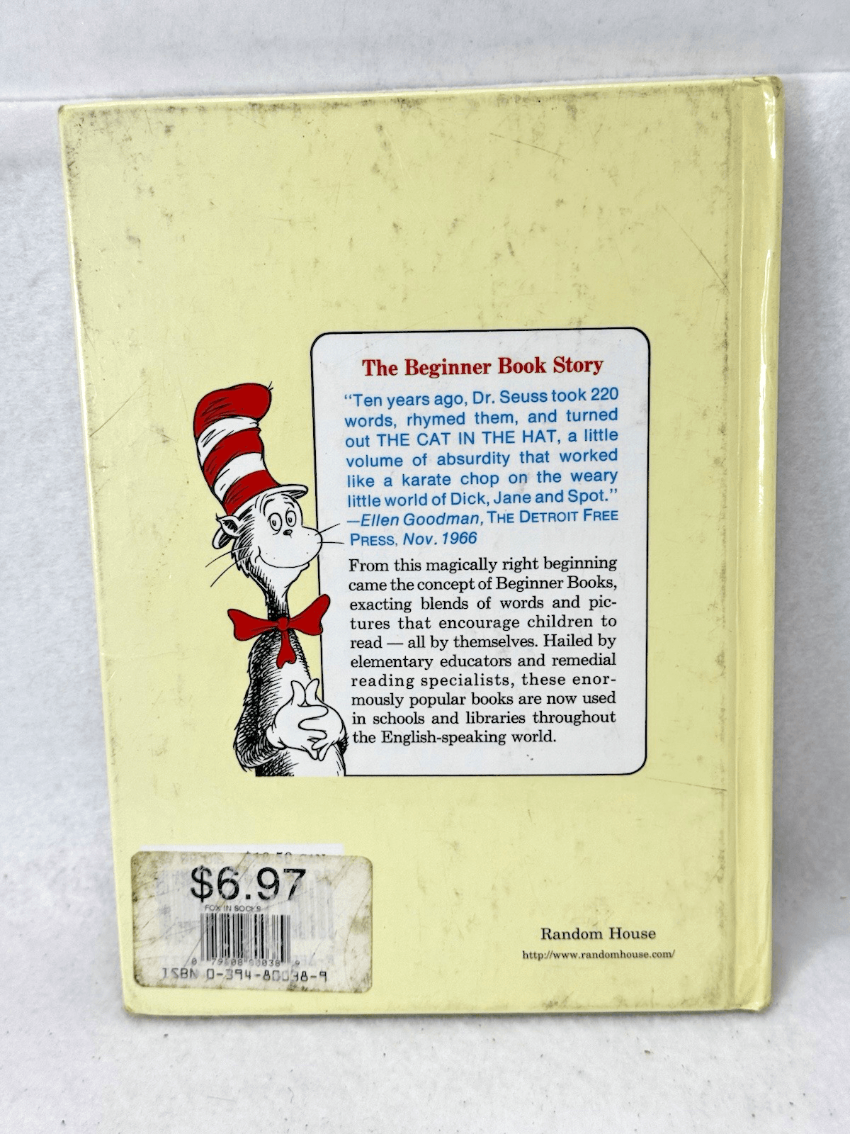 Fox in Socks by Dr Seuss (1965, Hardcover) - Thumbnail 2