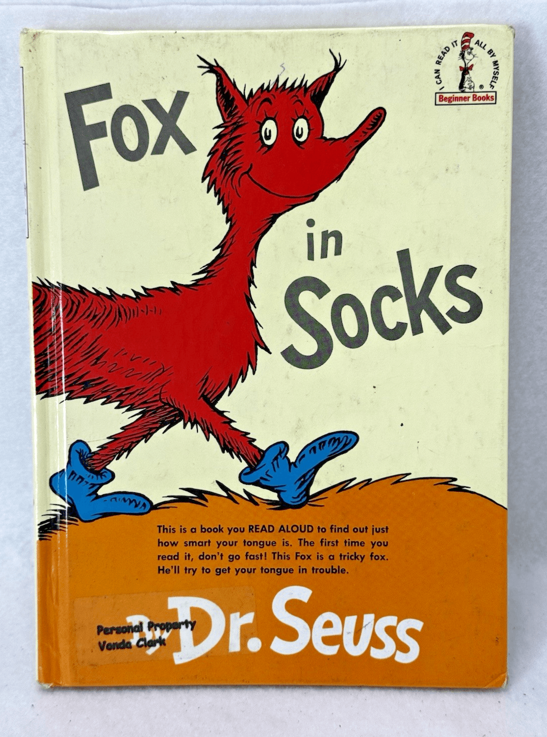 Fox in Socks by Dr Seuss (1965, Hardcover) - Image 1