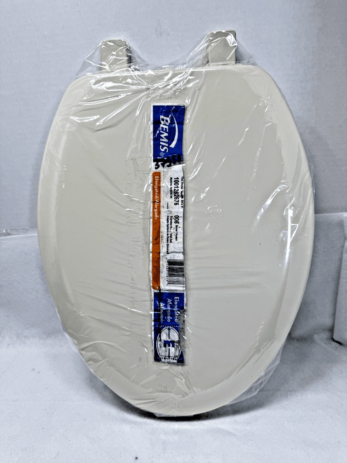 BEMIS Richfield Toilet Seat 1001-262-676-006 Bone Elongated 18.5" - 47cm 7M1621E - Image 1
