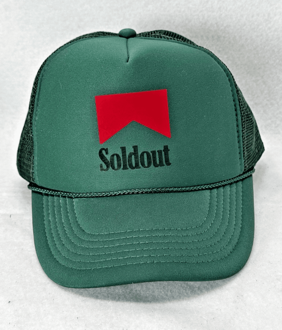 Vintage Rare Marlboro Spoof HAT SNAPBACK ADJUSTABLE Green - Image 1