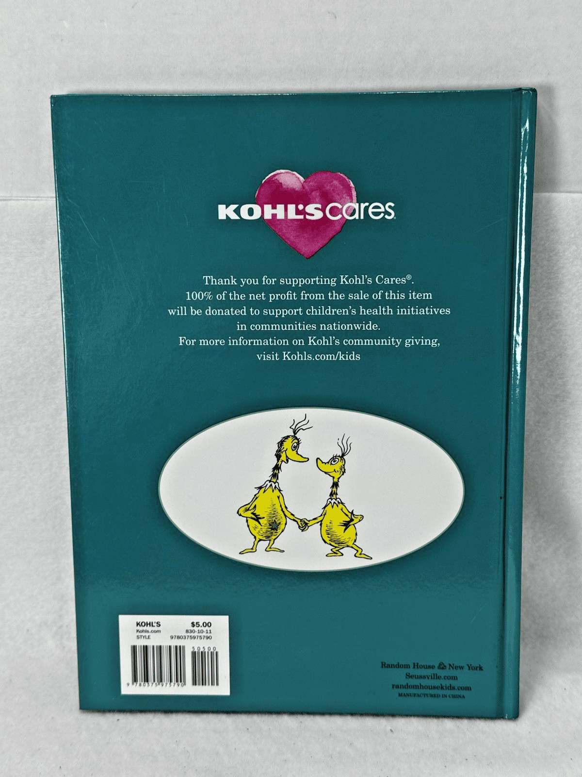 The Sneetches And Other Stories By Dr. Suess Kohls Cares - Thumbnail 2