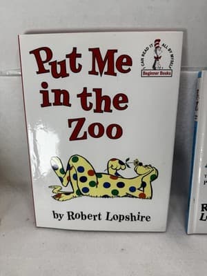 Kohls Cares Dr. Seuss PUT ME IN THE ZOO Leopard Plush 11” + 2 Books - Thumbnail 4