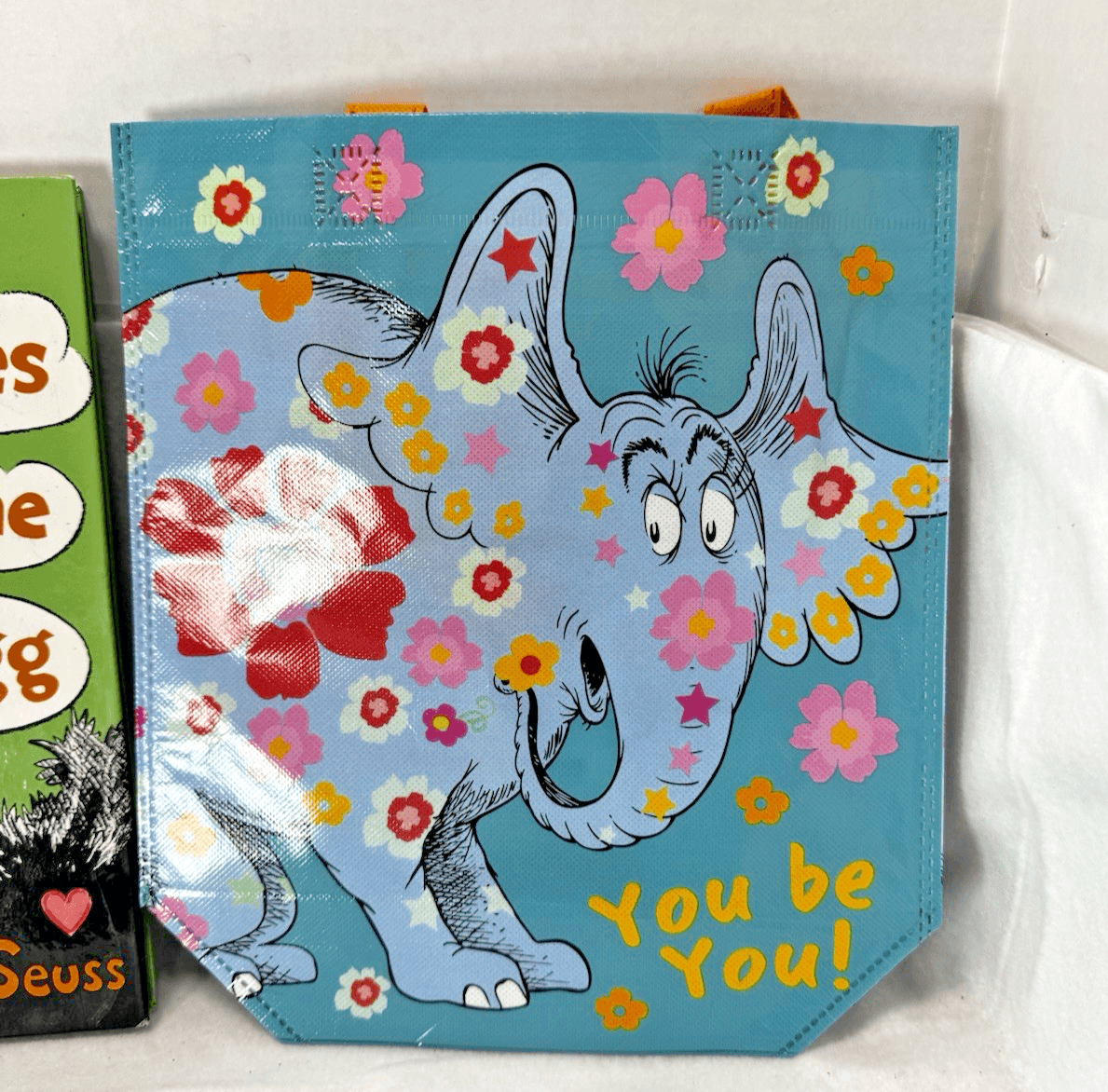 Dr. Suess Horton Hears A Who/Horton Hatches The Egg Large Hardcover & Tote - Thumbnail 2