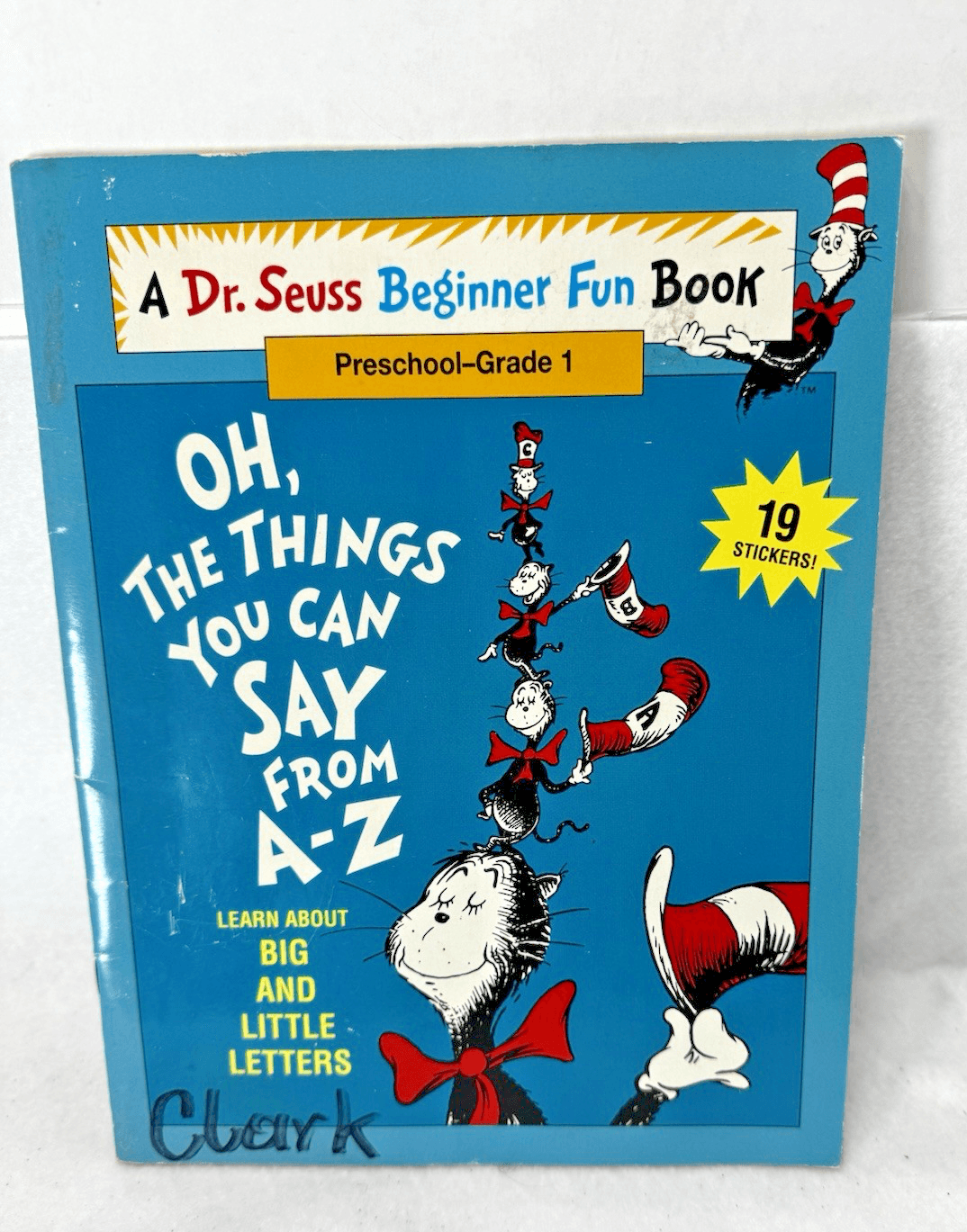 Lot of 6 Dr. Seuss Including Books, Workbooks & Tote - Thumbnail 4