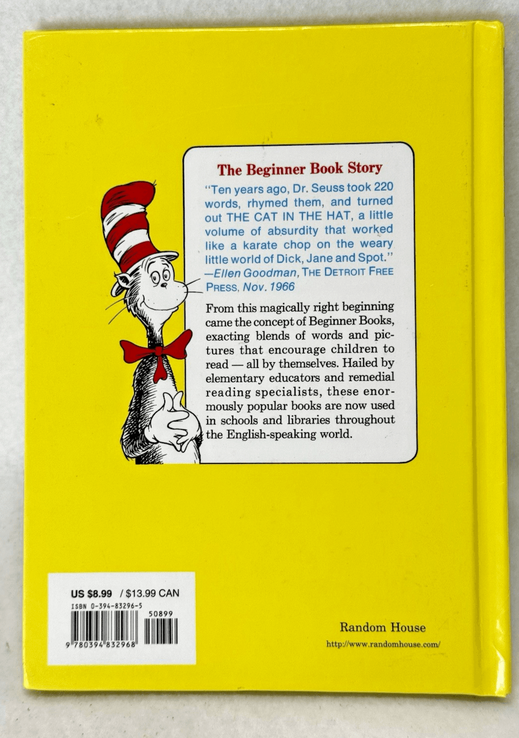 Dr Seuss The Cat's Quizze: Are You Smarter Than the Cat in the Hat? Rare Retired - Thumbnail 2