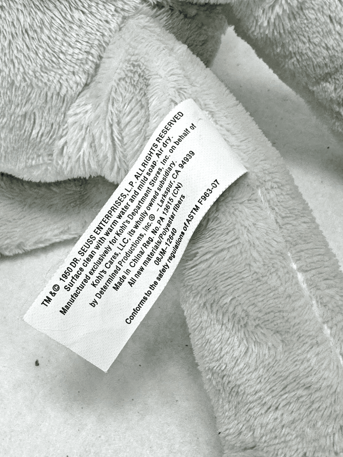 Kohl’s Cares Dr. Seuss If I Ran the Zoo NATCH THE CAT Plush - Thumbnail 4