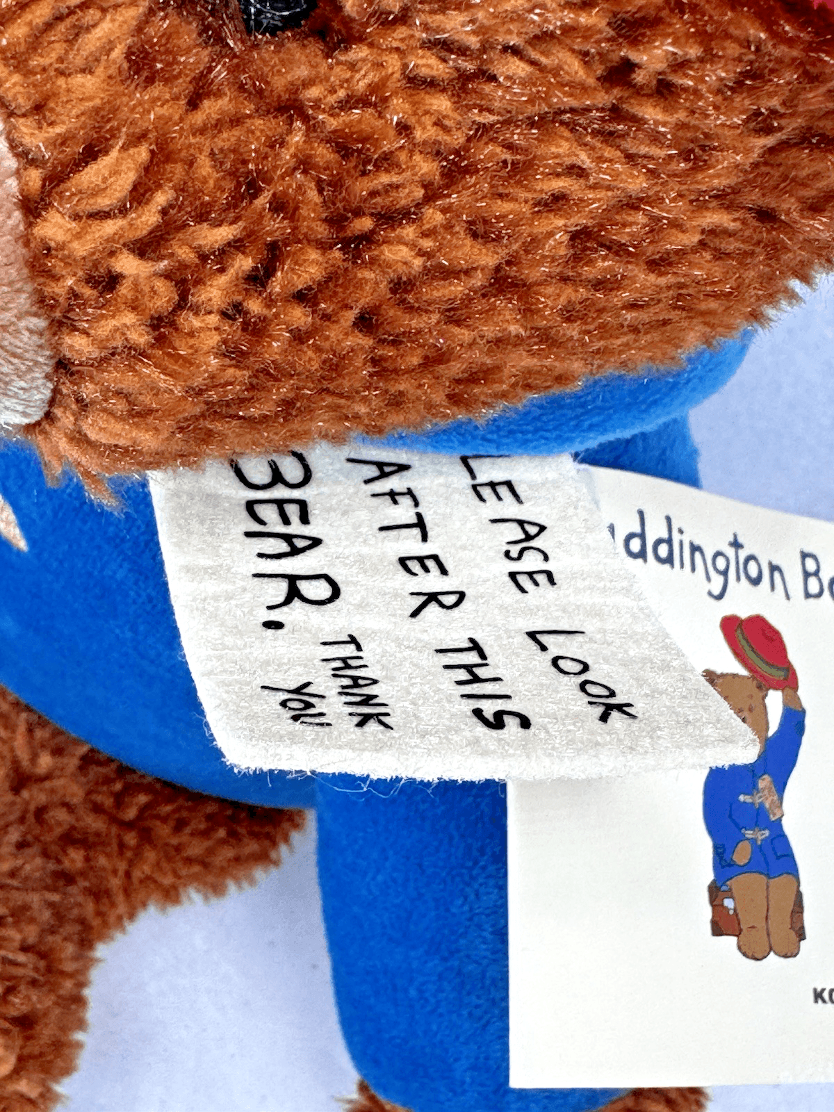 Paddington Bear Plush Toy Stuffed Animal Kohls Cares 2016 - Thumbnail 3