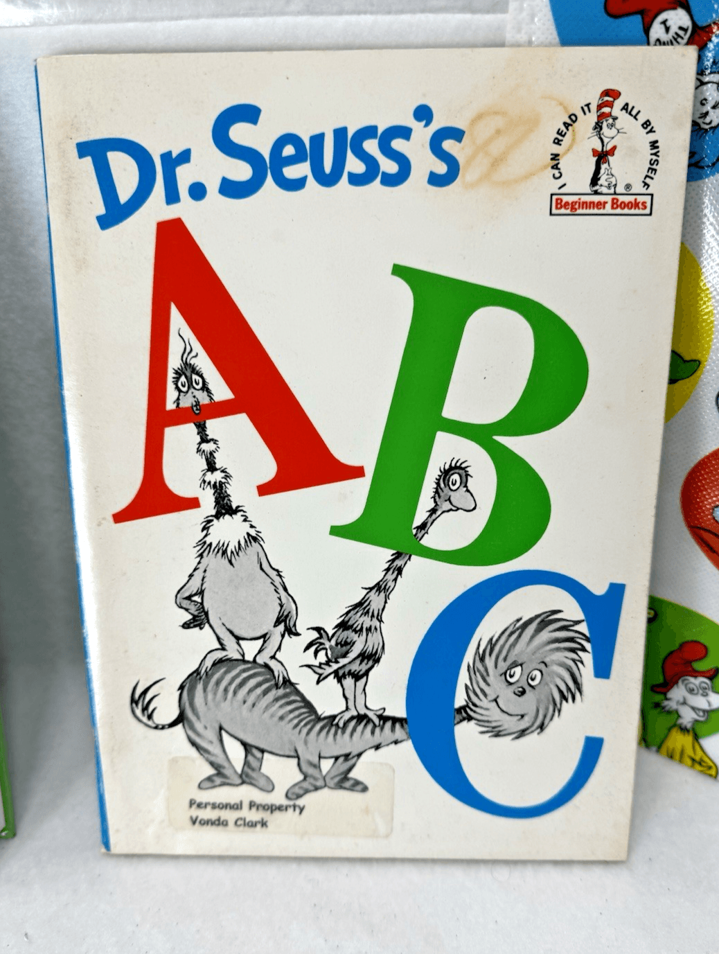 Vintage Dr. Seuss's ABC Beginner Books Hardcover & Tote - Thumbnail 2