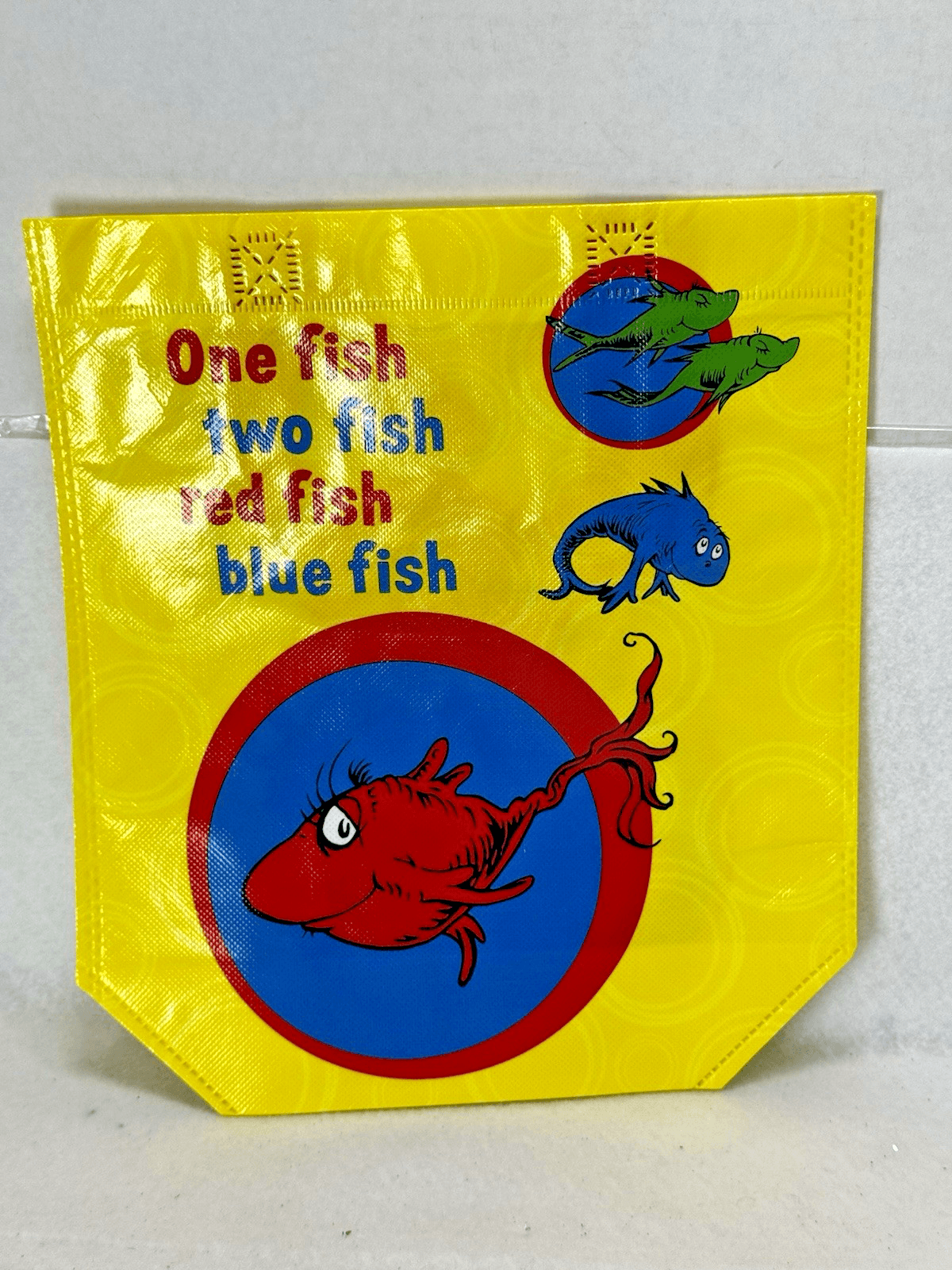 Lot of 3 Dr. Seuss - One Fish Two Fish Red Fish Blue Fish Books & Tote - Thumbnail 4