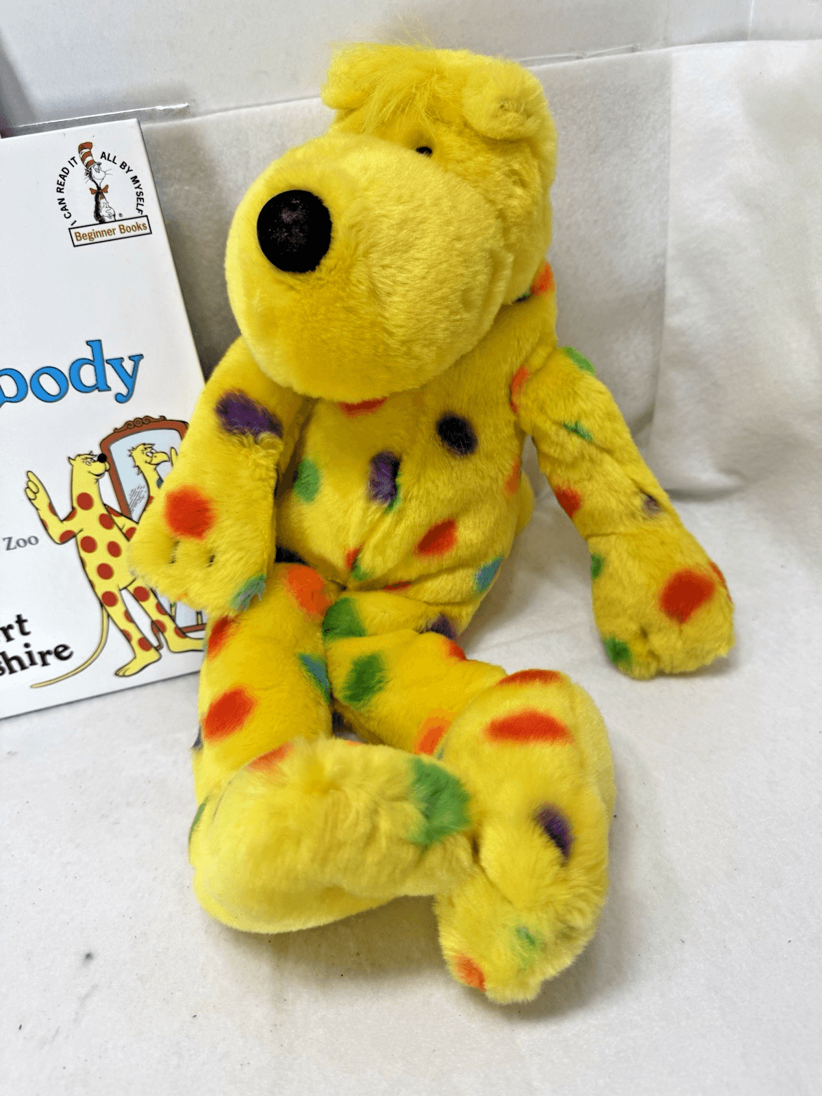 Kohls Cares Dr. Seuss PUT ME IN THE ZOO Leopard Plush 11” + 2 Books - Thumbnail 2
