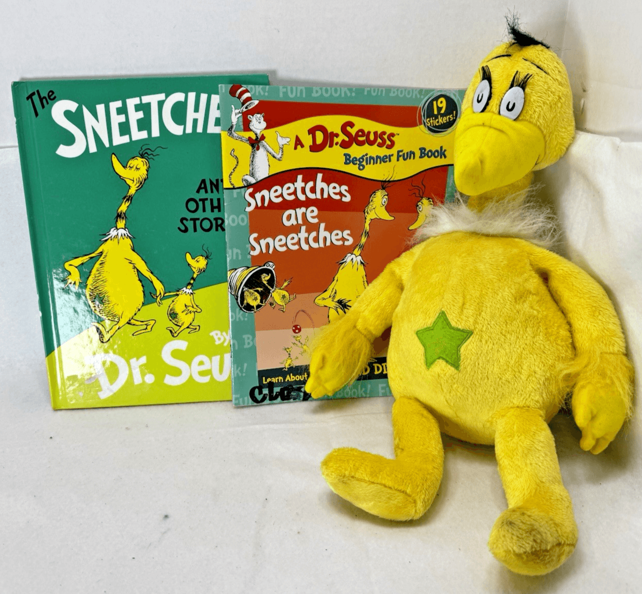 The Sneetches and Other Stories by Dr. Seuss Book Sticker Book & Plush No Sticke - Image 1
