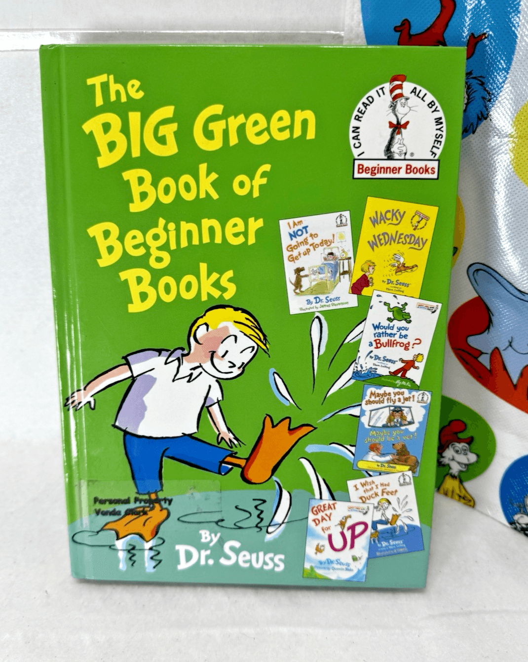 Vintage Dr. Seuss's ABC Beginner Books Hardcover & Tote - Thumbnail 3