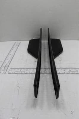 18" Universal Side Skirts, 45cm Left/Right Glossy Black PP Side Skirt Protection - Thumbnail 4