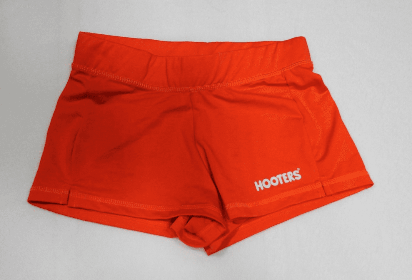 Hooters Official Uniform Cheeky Shorts Size SMALL USED - Image 1