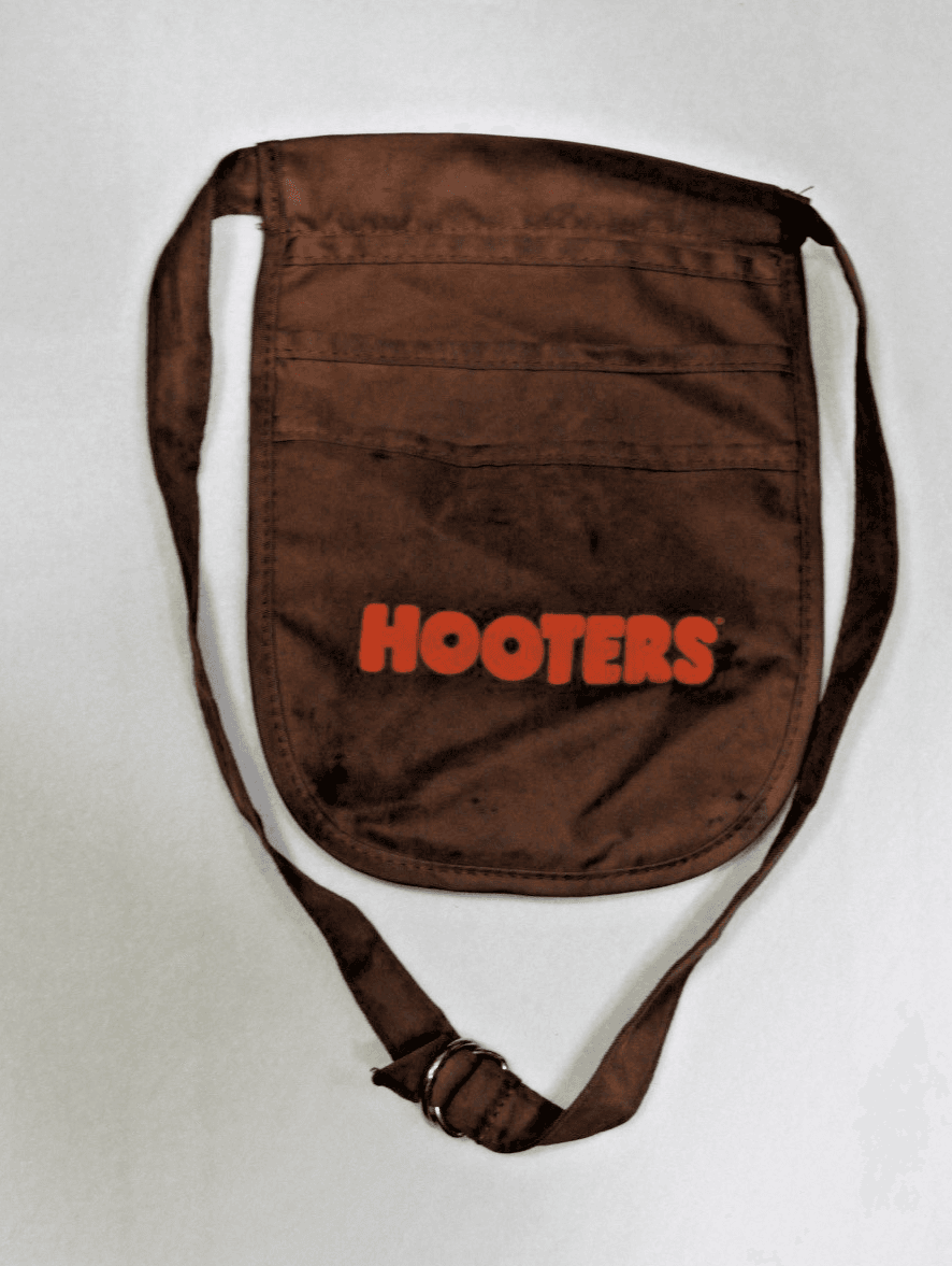 Hooters Waitress Uniform Apron/Money Pouch Owl Logo, Hooters Nostalgia VINTAGE - Image 1