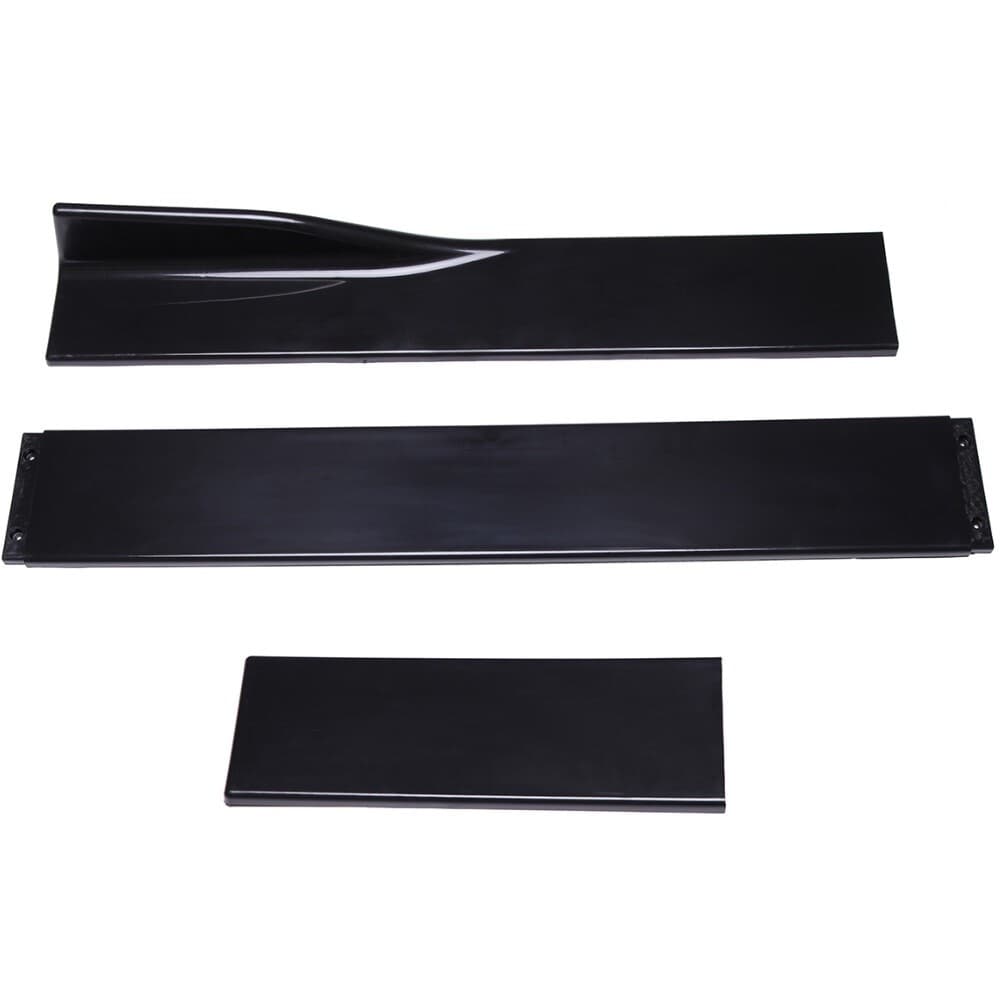 Universal 78.7'' Side Skirt Splitter Extension Lip Glossy Black - Thumbnail 8