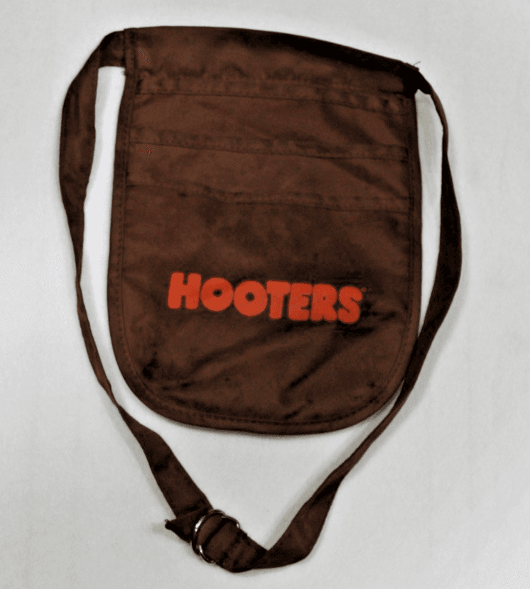Hooters Waitress Uniform Apron/Money Pouch Owl Logo, Hooters Nostalgia VINTAGE - Thumbnail 2