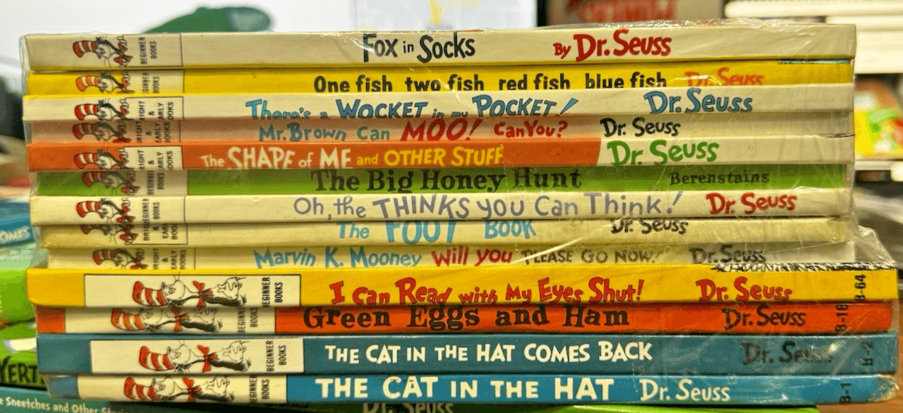Dr Seuss Lot (13) Beginning Books Bright and Early Books Hardcover - Thumbnail 2