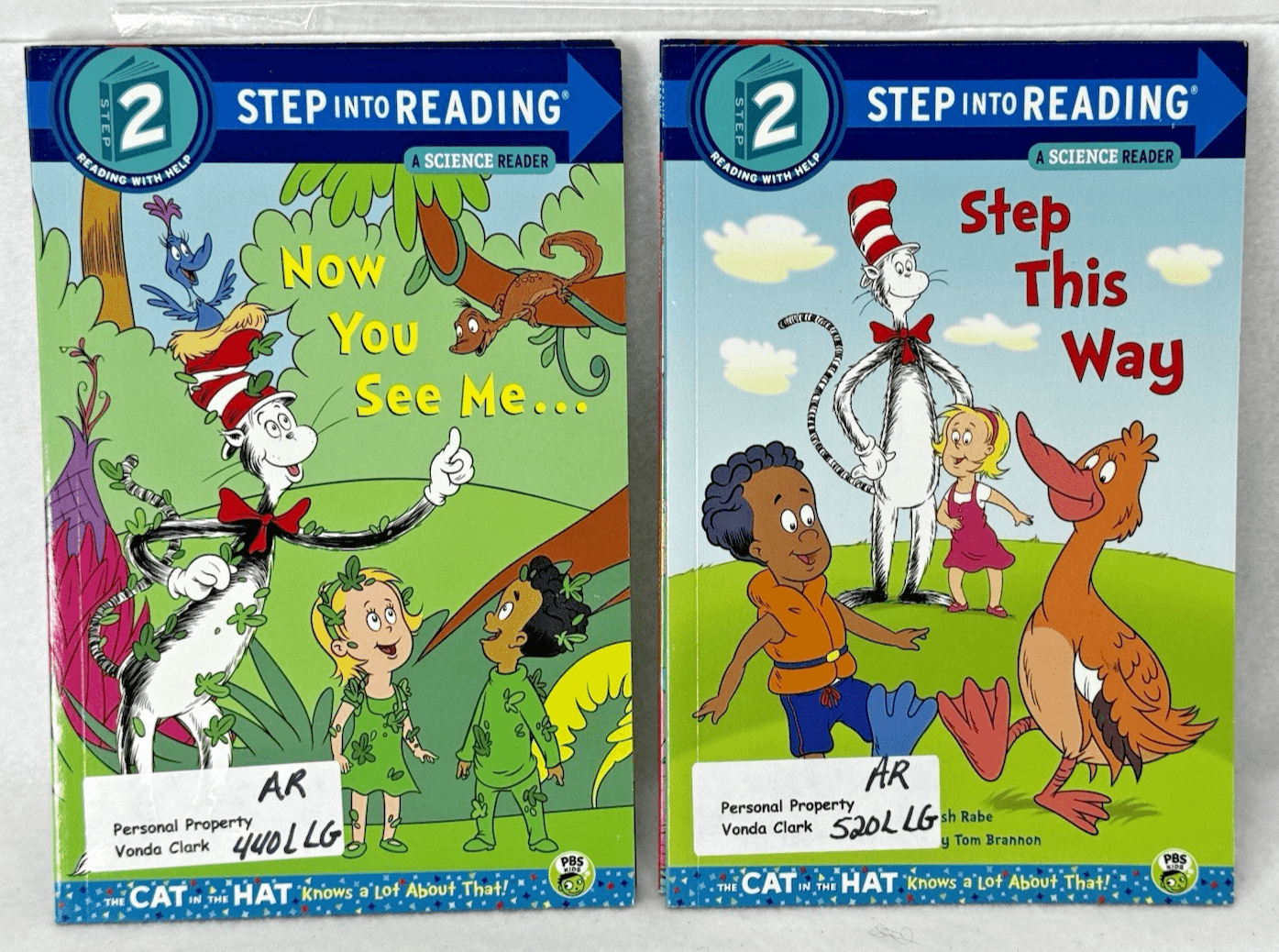 LOT OF 6 DR. SEUSS STEP INTO READING STEP 1, 2, 3 - Thumbnail 3