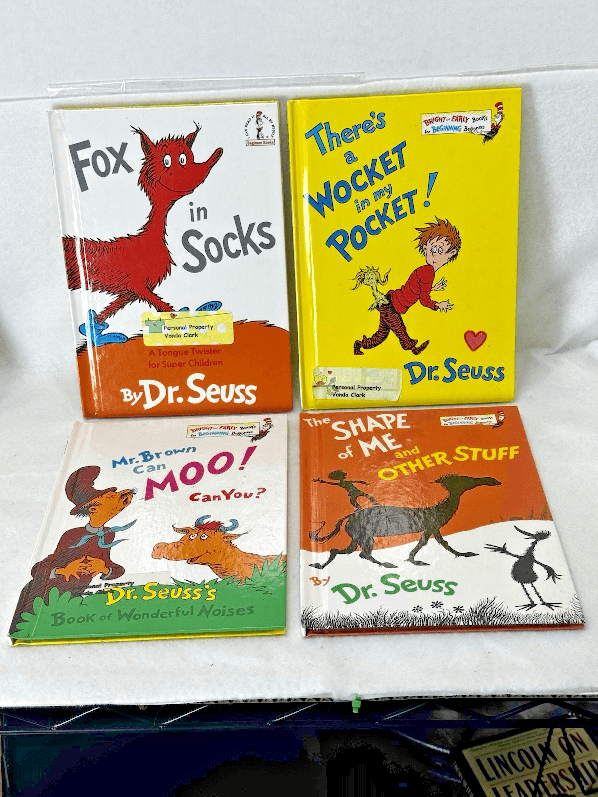 Dr Seuss Lot (13) Beginning Books Bright and Early Books Hardcover - Thumbnail 3