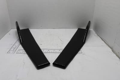 18" Universal Side Skirts, 45cm Left/Right Glossy Black PP Side Skirt Protection - Thumbnail 22