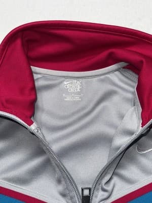 Nike The Athletic Dept. Full Zip Up Jacket Red & Gray Size Medium - Thumbnail 2