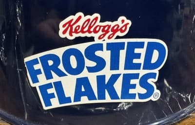 1987-93Atlanta Braves Full Size Plastic Souvenir Baseball Helmet Frosted Flakes - Thumbnail 2