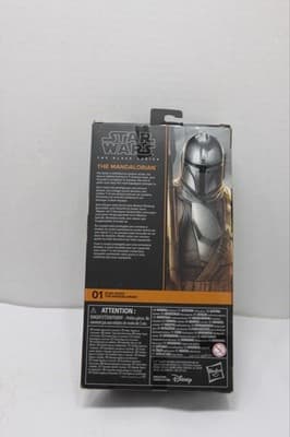 The Mandalorian Beskar 6" Action Figure Star Wars Black Series MAKE OFFER - Thumbnail 2