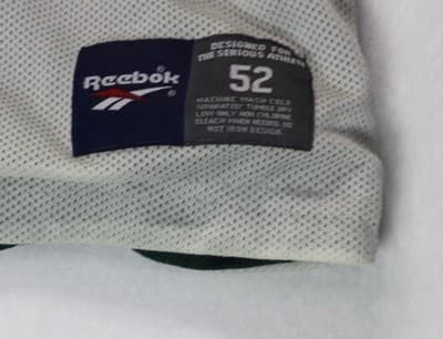 Vintage Green Bay Packers Brett Favre REVERSIBLE NFL Football Jersey 52 Reebok - Thumbnail 5