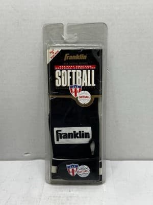 Franklin Softball Batting Glove New MENS Size M RIGHT Hand BLACK - Image 1