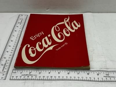 NICE LOT OF COCA COLA STICKERS NOTEBOOK (6) PENCILS AND 3D GLASSES - Thumbnail 5
