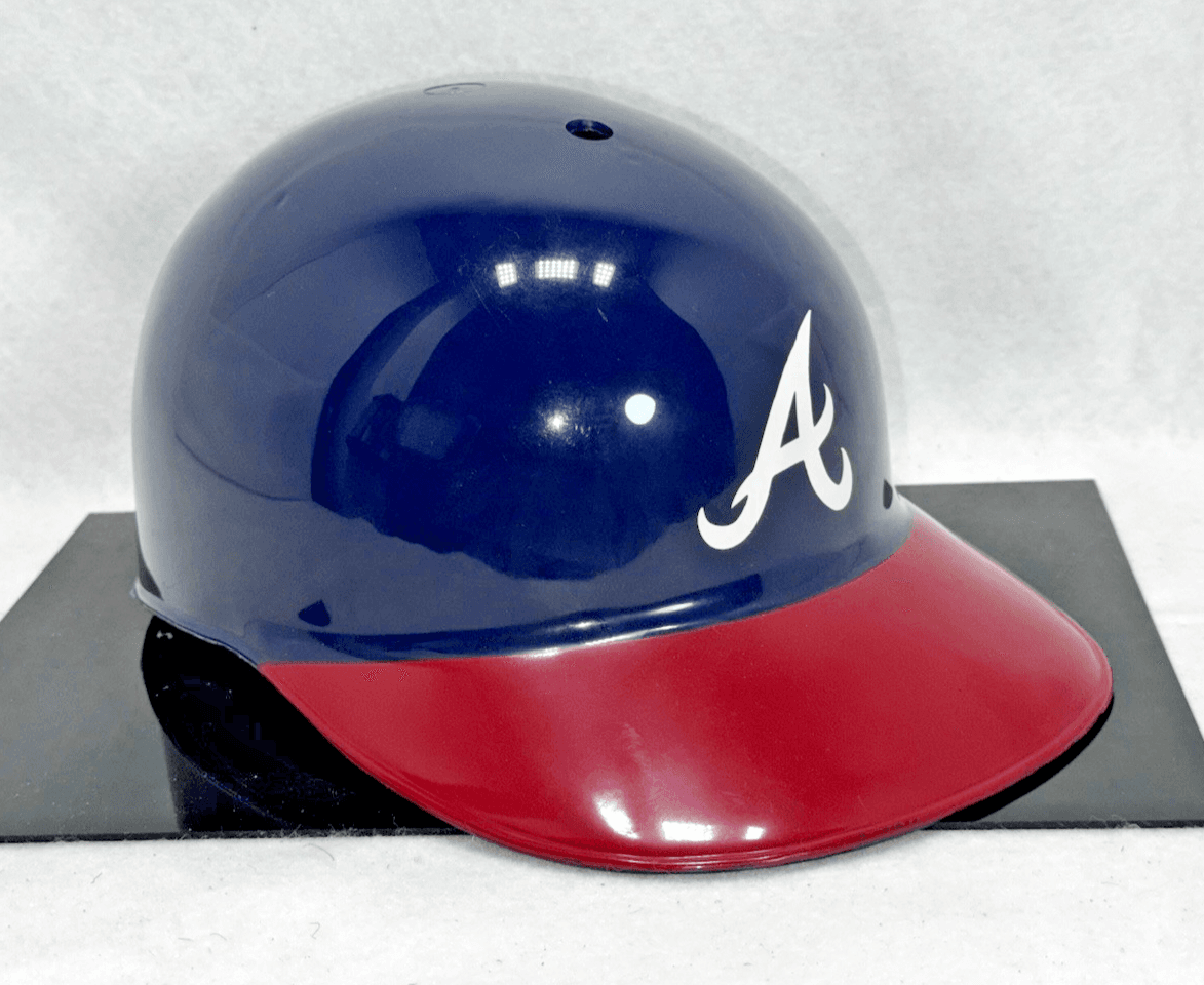 1987-93Atlanta Braves Full Size Plastic Souvenir Baseball Helmet Frosted Flakes - Thumbnail 3