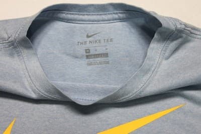 NIKE Dri Fit Check Mark Swoosh Youth Athletic Shirt Size Youth YM - Thumbnail 3