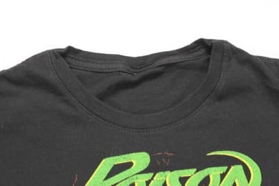 Poison Shirt Men YL Winterland Black Open Up and Say Ahh Tour 1989 Graphic Band - Thumbnail 3