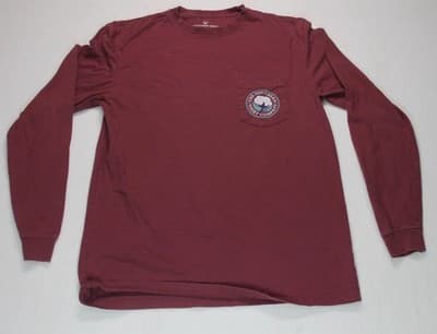 The Southern Shirt Company, Light Blue T-Shirt, Medium, Long Sleeve, Unisex - Image 1