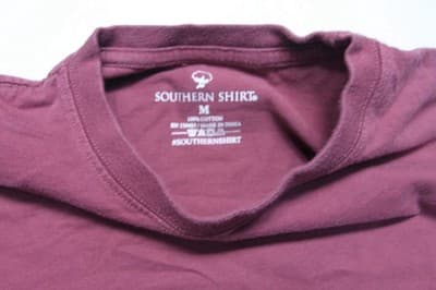 The Southern Shirt Company, Light Blue T-Shirt, Medium, Long Sleeve, Unisex - Thumbnail 4