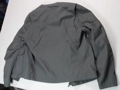 BANANA REPUBLIC Jacket Mens Extra Medium Gray Moto Coat Outdoor - Thumbnail 4