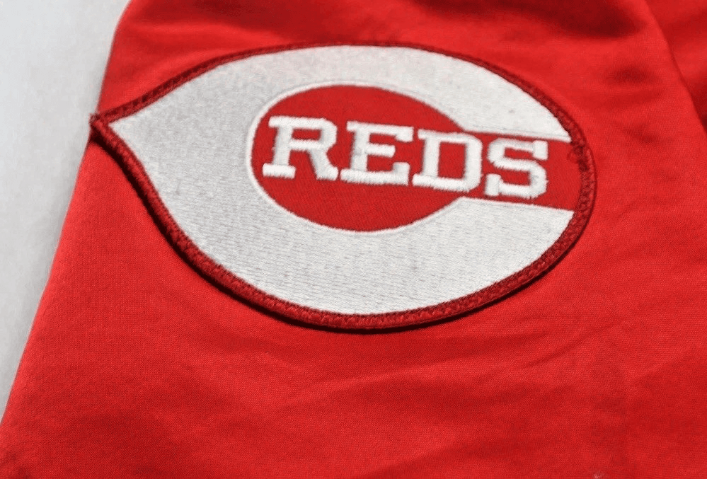 Vintage 90's Cincinnati Reds Kids Size XL Bomber Jacket Starter MLB - Thumbnail 5