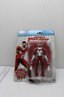 Hasbro Marvel Legends Retro Card Falcon 6" Figure New Sealed in Package - Thumbnail 2