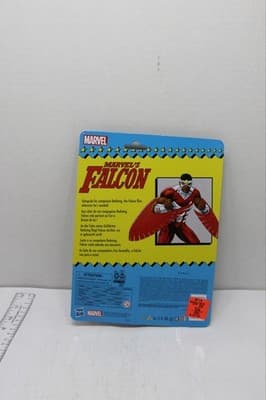 Hasbro Marvel Legends Retro Card Falcon 6" Figure New Sealed in Package - Thumbnail 3