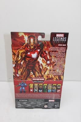 Hasbro Marvel Legends Series Iron Man 6-Inch Action Figure Brand New - Thumbnail 2
