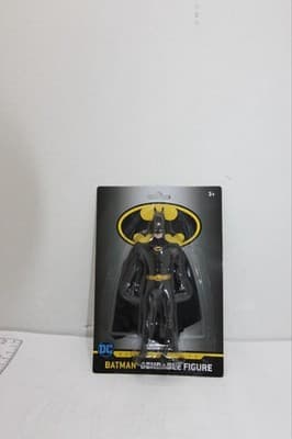 NJCroce Batman Movie Batman Michael Keaton Bendable Figure 2019 5" Figure New - Thumbnail 2