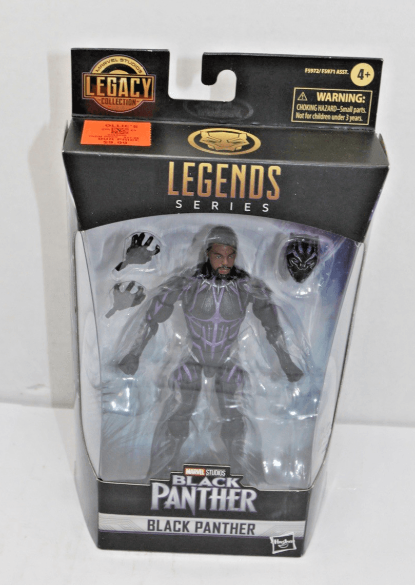 BLACK PANTHER Chadwick Marvel Legends LEGACY COLLECTION 6" Action Figure HASBRO - Image 1