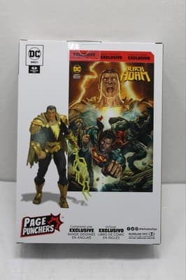 McFarlane DC Direct Multiverse Page Punchers Black Adam Figure 7" w/Comic - Thumbnail 2
