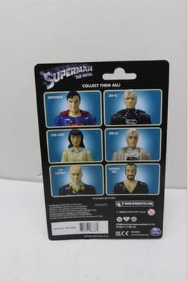 2025 Spin Master DC Superman the Movie 1978 Retro Action Figure Jor El in Black - Thumbnail 4