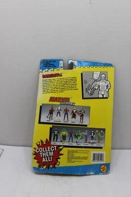 Marvel Super Heroes Daredevil Vintage Action Figure Toy Biz 1994 New Sealed - Thumbnail 3