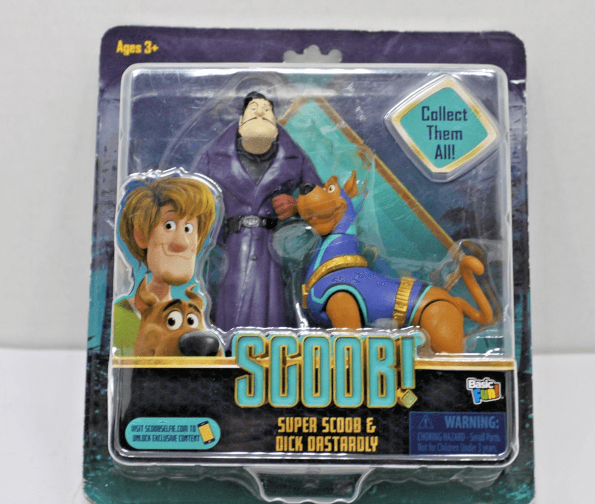 SCOOB! Movie Scooby-Doo and Captain Caveman 2 Action Figure Pack - NEW SEALED - Image 1