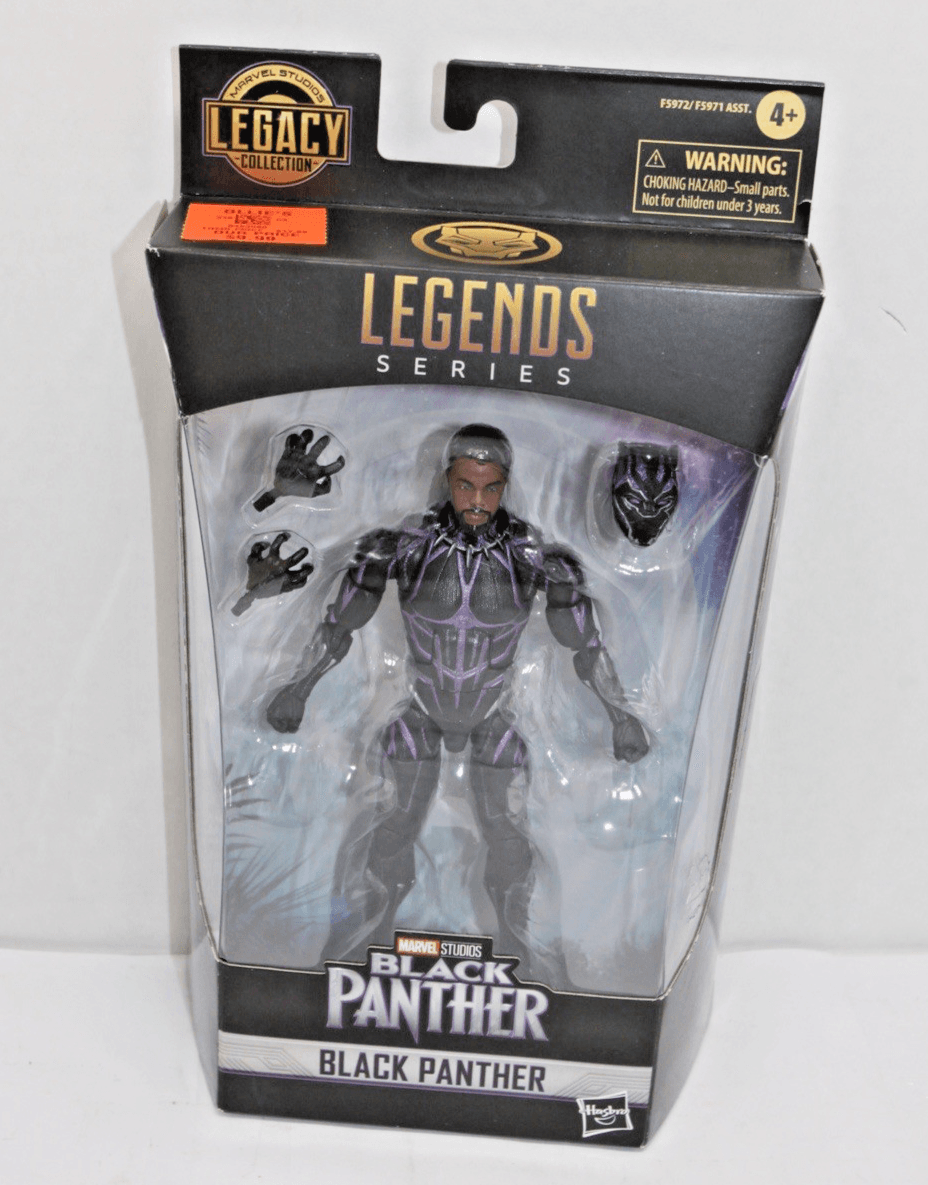 BLACK PANTHER Chadwick Marvel Legends LEGACY COLLECTION 6" Action Figure HASBRO - Image 1