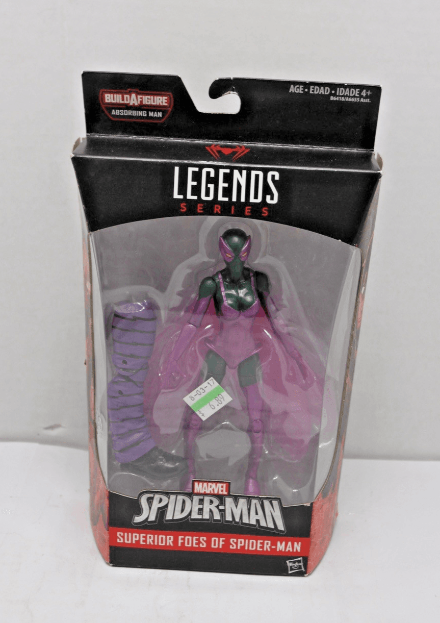 MARVEL LEGENDS SPIDER-MAN MARVEL'S BEETLE FIGURE BAF ABSORBING MAN FAST SHIPPING - Image 1