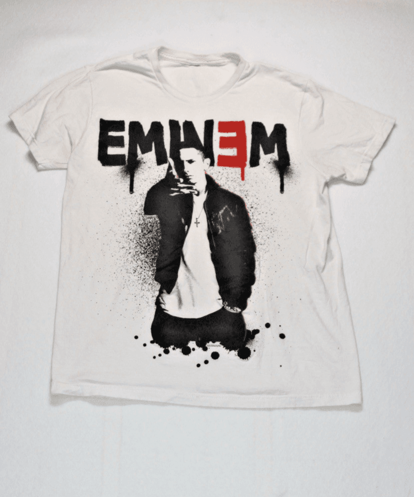 Vintage Eminem Rap Tee 2011 Slim Shady Merch Concert T-Shirt M - Image 1